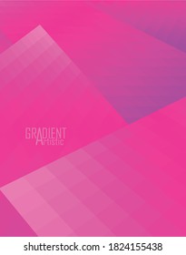 Abstract perspective background with geometric shapes and gradient color design.
