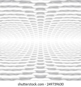 Abstract perspective background with hexagonal shapes. Ideal for vertical page cover designs.