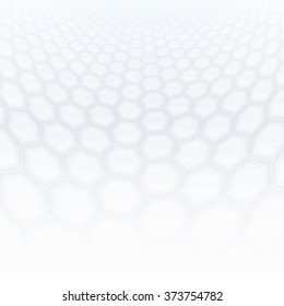 Abstract perspective background with soft gray tone.