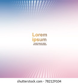 abstract perspective background with squares