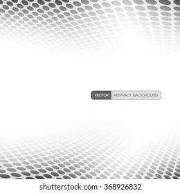 Abstract perspective background. Vector illustration of vision perspective. Used opacity mask and transparency layers of background