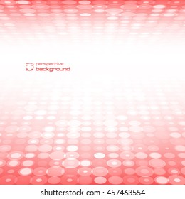 Abstract perspective background. Vector illustration. Used to design postcards advertising.