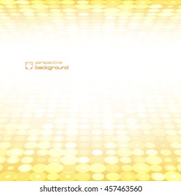 Abstract perspective background. Vector illustration. Used to design postcards advertising.