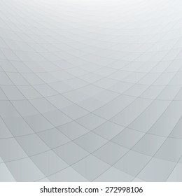 Abstract perspective background with warped squares