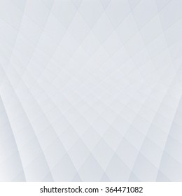 Abstract perspective background with white & grey tones