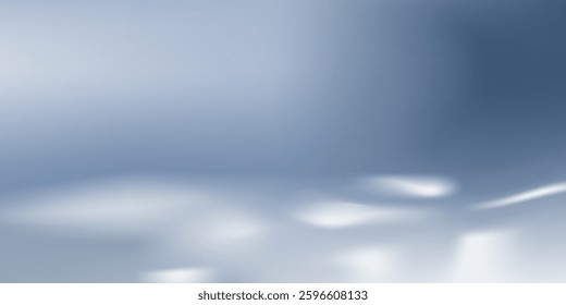 Abstract perspective floor backdrop blue room studio with light blue gradient spotlight backdrop background simple