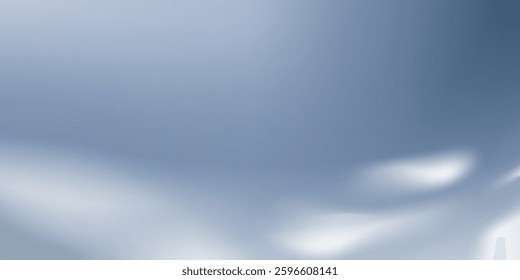 Abstract perspective floor backdrop blue room studio with light blue gradient spotlight backdrop background simple modern