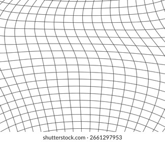 Abstraktes Perspektivraster, gekrümmter Hintergrund
