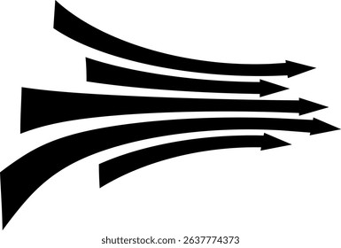 Abstract Perspective line stripes with 3d dimensional effect, geometric line pattern