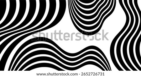 Abstract perspective line stripes with 3d dimensional effect.