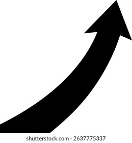 Abstract perspective line stripes arrow with 3d dimensional effect 
