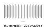 Abstract perspective rectangles overlay light shadow pattern isolated on white background. Vector illustration in concept technology, modern, music.