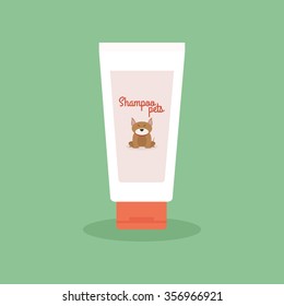 abstract pet shop object on a special background