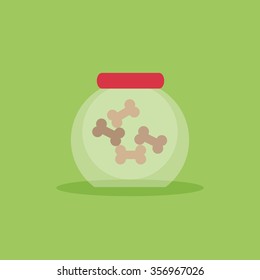 abstract pet shop object on a special background