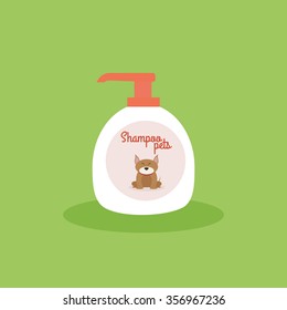 abstract pet shop object on a special background