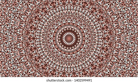 Abstract petal garden mandala pattern geometry wallpaper - bohemian vector graphic