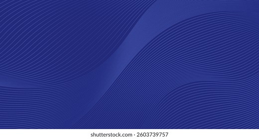 Abstract Phantom blue background with yellow and white lines. Vector illustration. Wallpaper. Elements for banner, holiday design, web, cards, decor, ux-ui. 