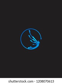 Abstract Phoenix Logo Template