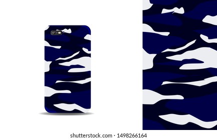 abstract phone case background design vector template. eps10