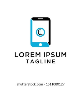 Abstract Phone Logo Design Template