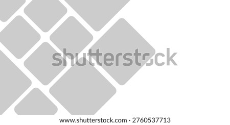 Abstract photo collage template with diamond layout can be used for modern portfolio or gallery