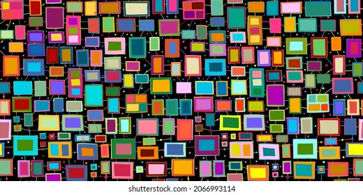 Abstract photo frame templates. Seamless pattern background for your design