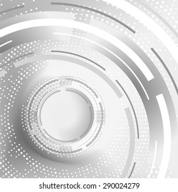 Abstract photo shutter technology. Vector illustration.