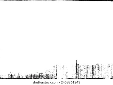 Textura de fotocopia Abstractas con mancha de tinta o defecto de timbre. Suciedad negra, o errores de impresión para superposición en la técnica de grunge. Vector grande.