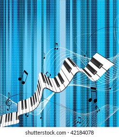  abstract piano keyboard