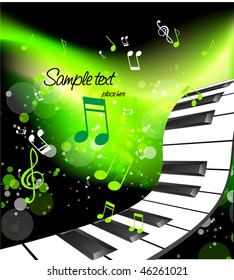  abstract piano keyboard