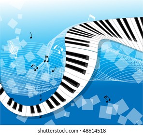  abstract piano keyboard