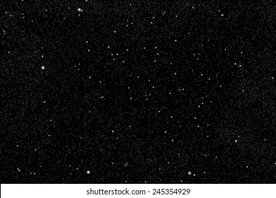 Abstract picture with beautiful starry sky. Vector background. Can be used as postcard, illustration