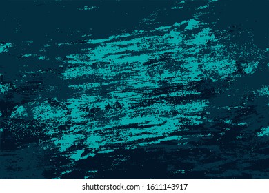 Abstract picture. Bright cyan rough color.