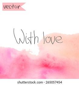   abstract picturesque background for your text drawn with a watercolor.Album " Vector abstract Water Colour Backgrounds".Album "Blue Picturesque Spots"