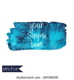 The abstract picturesque background for your text drawn with a water color.Watercolor hand drawn background
Album " Abstract Water Colour Backgrounds".Album "Blue Picturesque Spots"