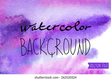 The abstract picturesque vector  background for your text drawn with a water color.Album  " Winter backgrounds.".Album "New Abstract Water Colour Backgrounds". "  Vector watercolor."  