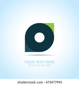 Abstract Pin logo, design concept, emblem, icon, flat logotype element for template.
