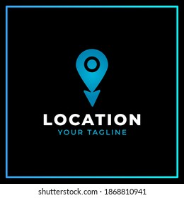 Abstract Pin Point Logo Design