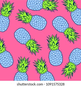 Abstract Pineapple Background