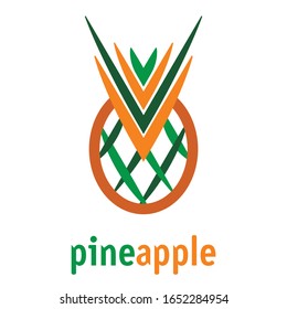 An Abstract Pineapple Icon Or Logo