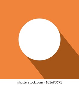 abstract ping pong ball on a special background
