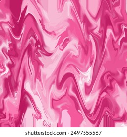 Abstractas diseño de superficie de mármol líquido de acrílico rosa. arte ondulado colorido de la acuarela en el fondo. arte creativo del trazo del cepillo. ilustración Vector