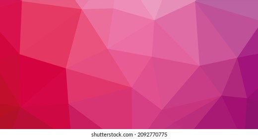 Abstract Pink Background Banner Template