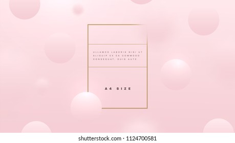 Fundo rosa abstrato com fluido líquido bonito para cosméticos cremes cartazes, cartazes e folhetos. Ilustração vetorial EPS10.