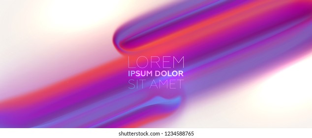 Abstract pink background with beautiful liquid fluid for cosmetics cream posters, placards and brochures. Eps10 vector illustration.