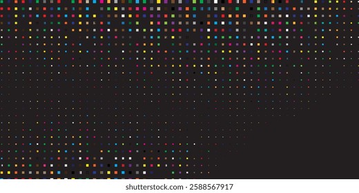 Abstract pink background with black polka dots rectangle. Polka dot pattern background abstract light