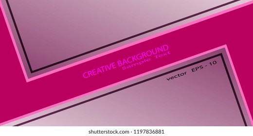 Abstract pink background. Business card. Flyer. Banner. Creative background for business card. Background for business card and flyer. Vector graphics
