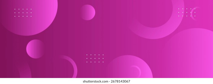 Estilo de círculo de fondo rosa abstracto