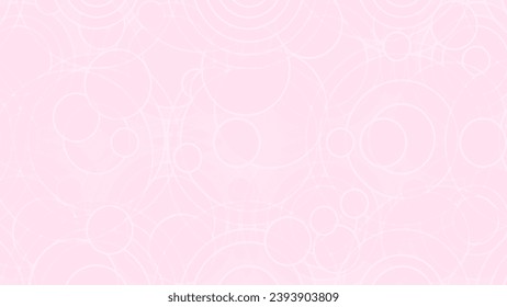 abstract pink background with circles