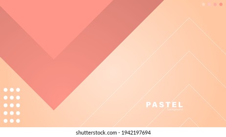 Abstract pink background, Creative design for pastel wallpaper. illustration vector.